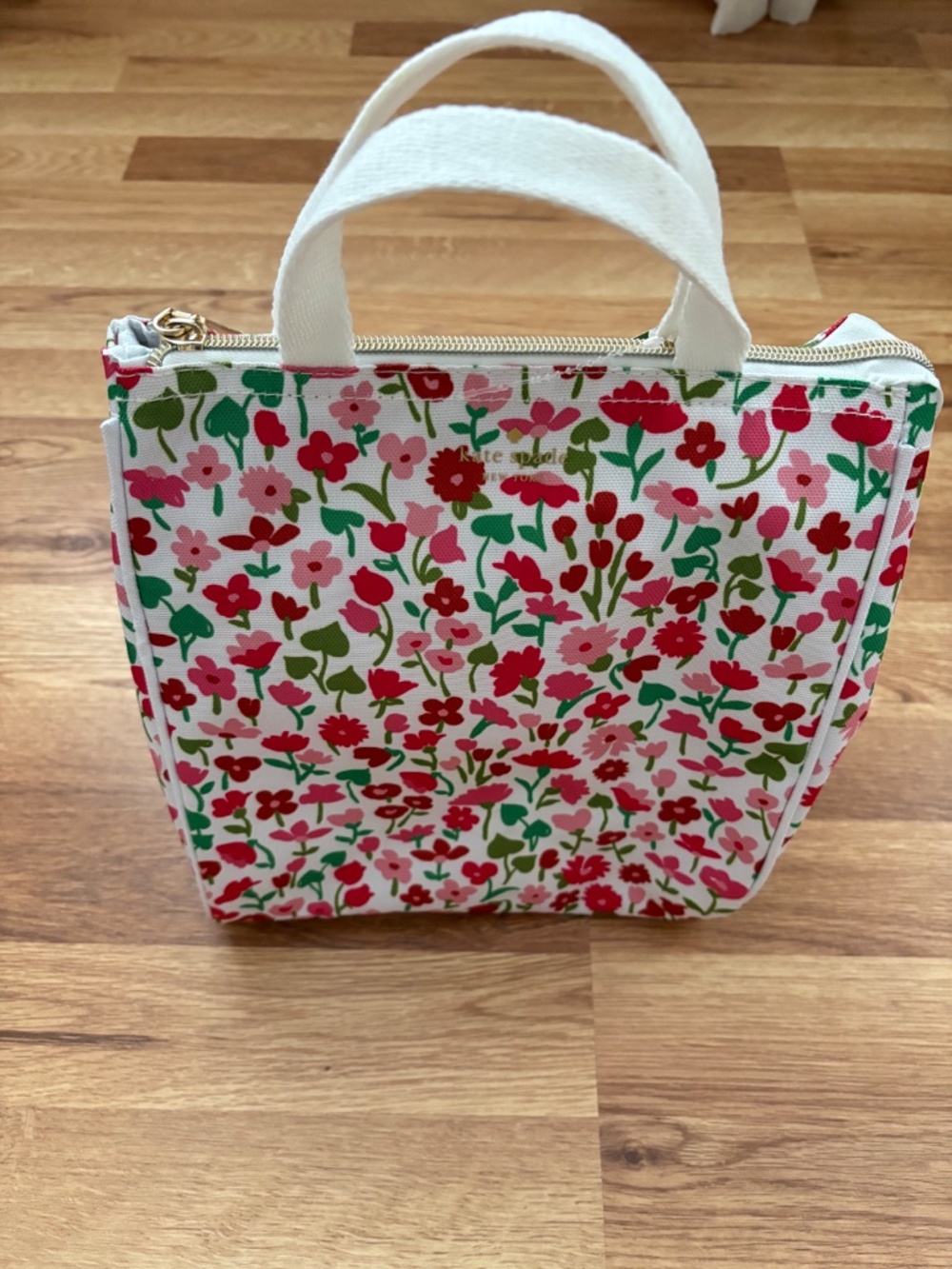 NWT Kate Spade New York Floral pattern Insulated Lunch Bag - Picture 5 of 13